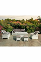 Hanah Home Conjunto de Jardín Rondi Milky Brown